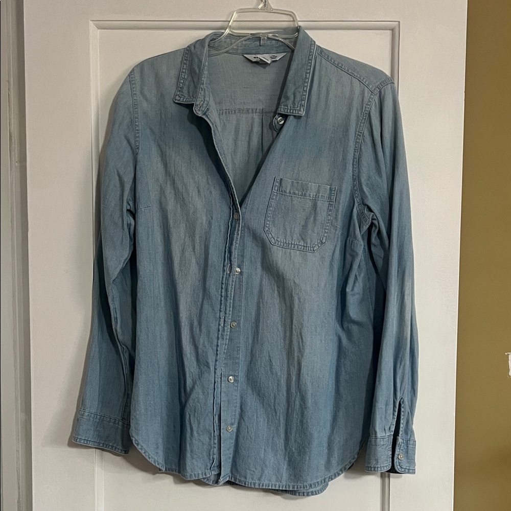 Old Navy Casual Light Blue Shirt